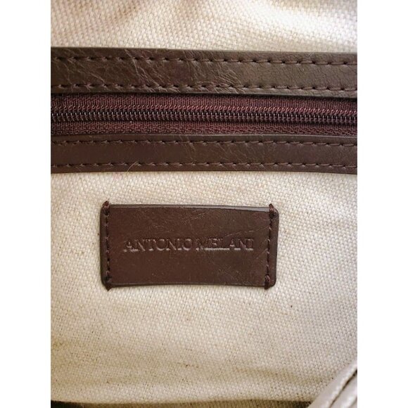 Antonio Melani Red Faux Croc Chain Crossbody Clutch - Picture 2 of 9